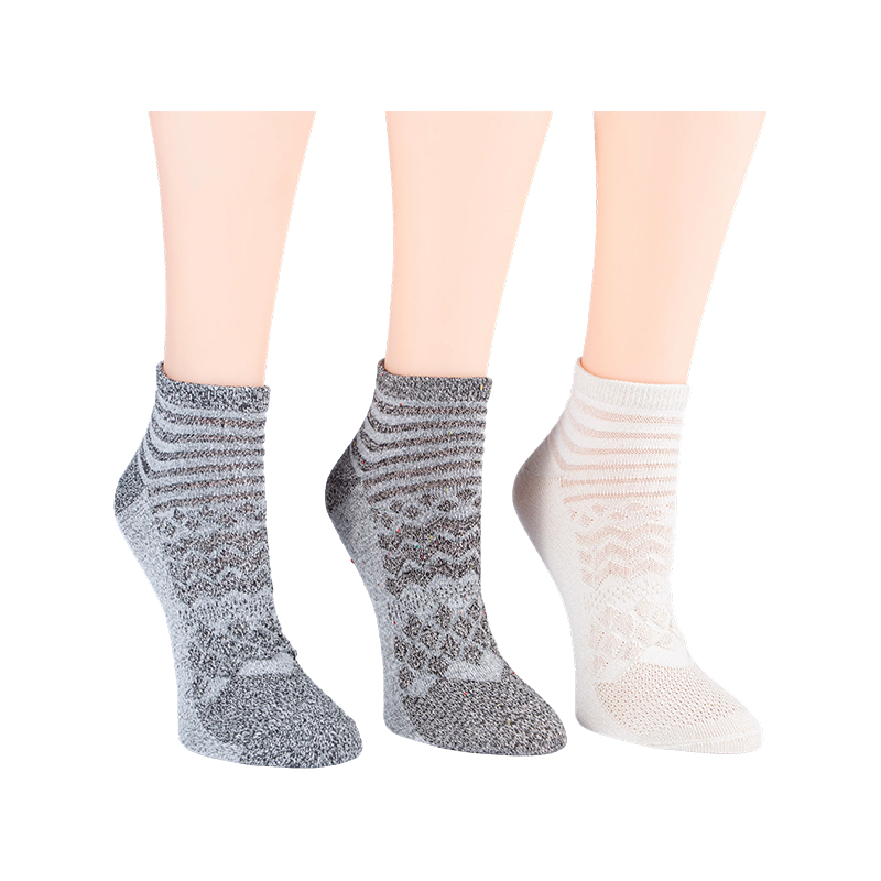Pokebetexture con calcetines de corte bajo moteados de 3 piezas