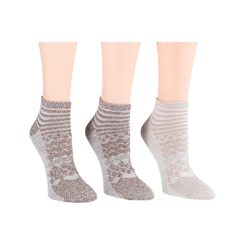 Pokebetexture con calcetines de corte bajo moteados de 3 piezas