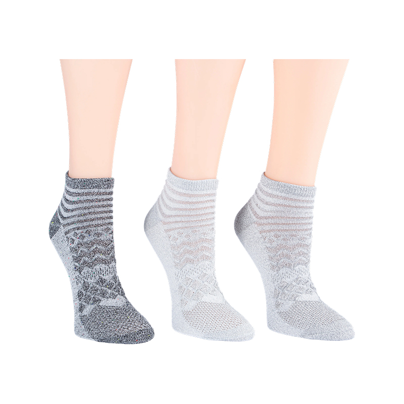 Pokebetexture con calcetines de corte bajo moteados de 3 piezas