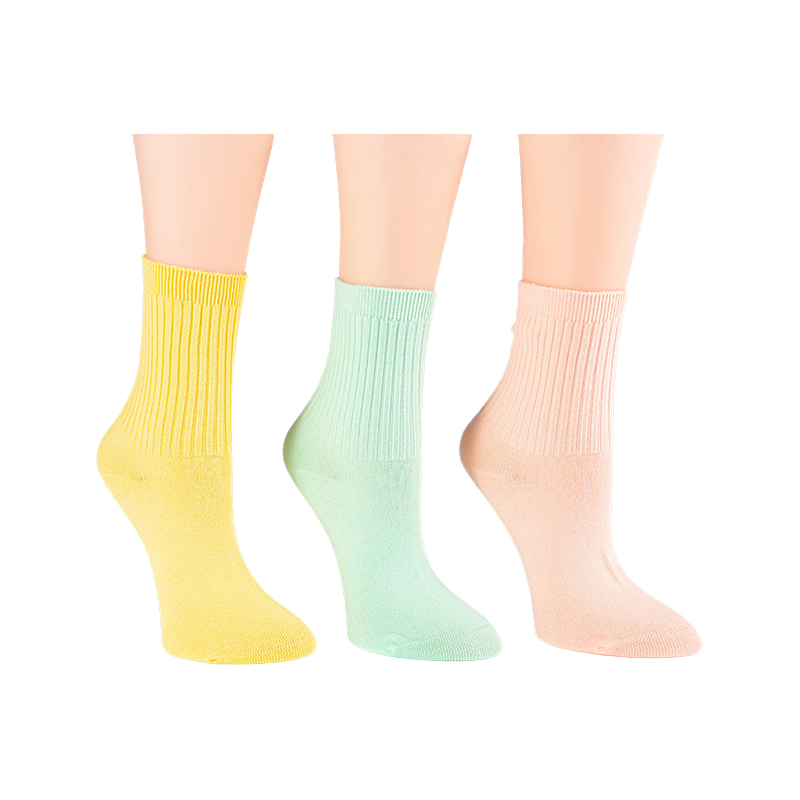 Calcetines de canalé para mujer