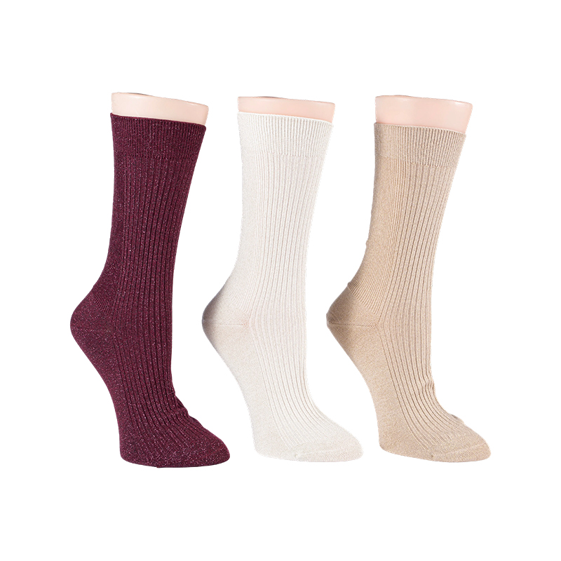 Calcetines de mezcla de seda para mujer