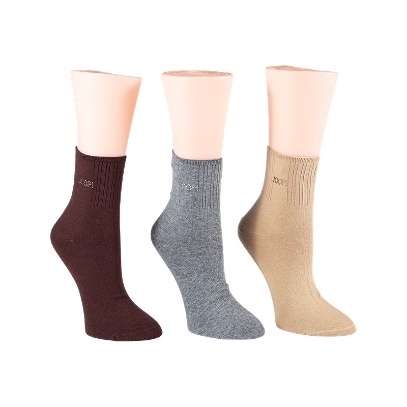 Calcetines tobilleros de cristal para mujer