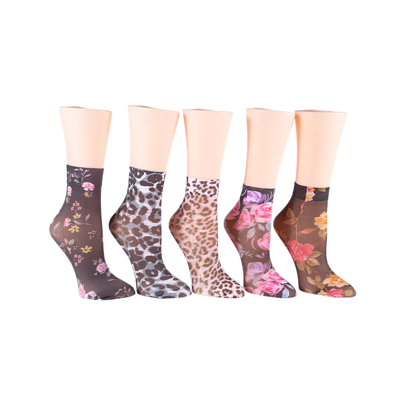 Calcetines estampados para mujer