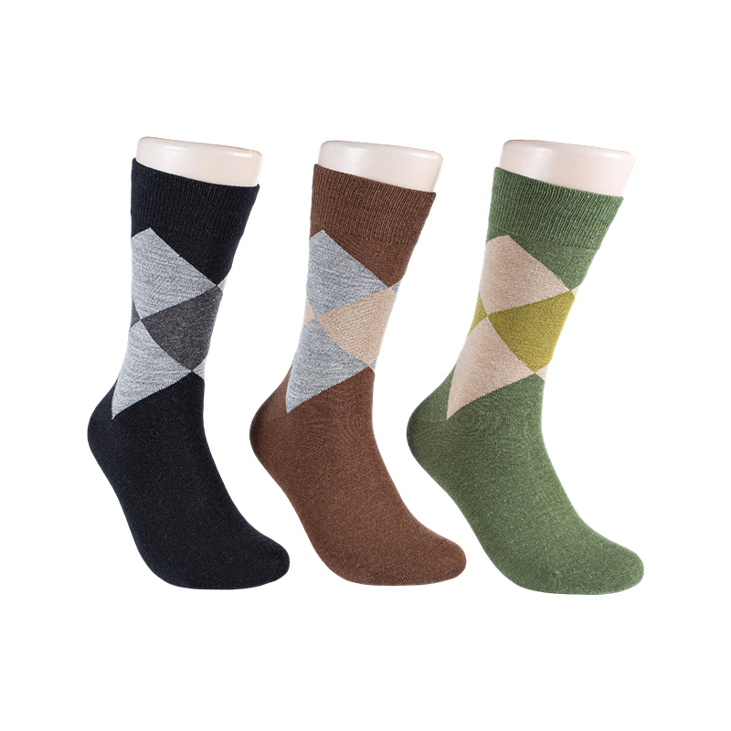 Calcetines de mezcla de lana y cachemira para hombre
