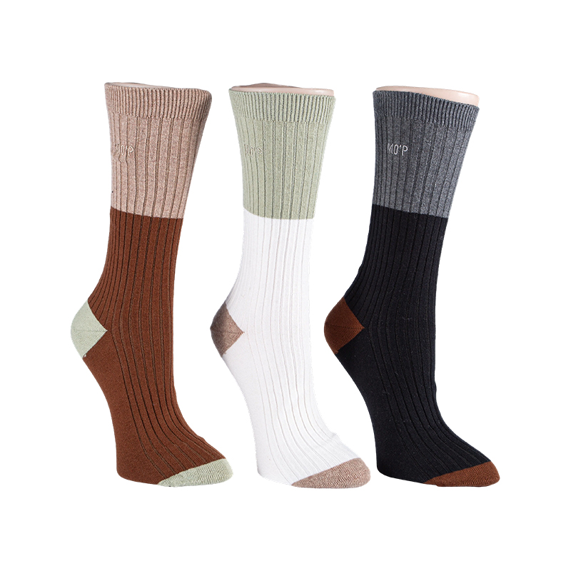 Calcetines de mezcla de cachemira y algodón para mujer