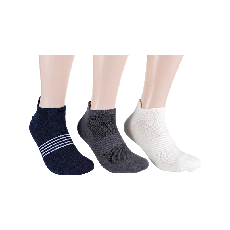Calcetines de corte bajo en mezcla de lana y modal para hombre