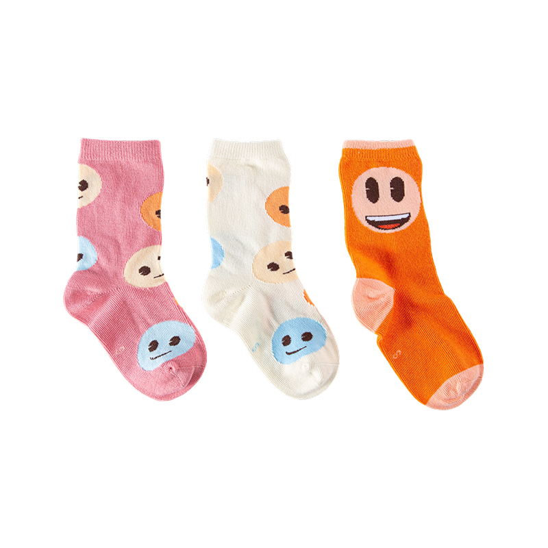Calcetines deportivos Smiley para niños